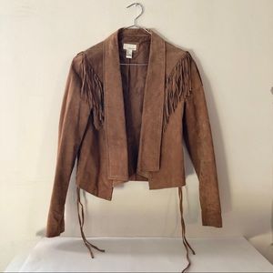 Forever 21 | Festival Fringe Leather Jacket